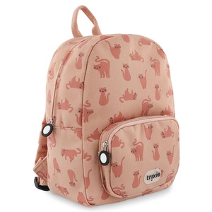 Sac à dos imprimé CHARMING CAT Trixie rose