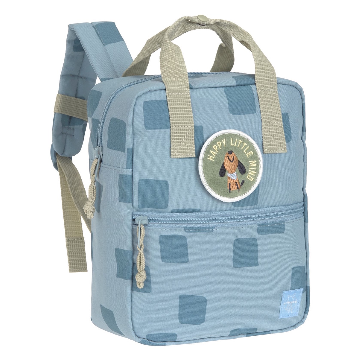 Sac à dos Mini Square PATTERN PARTY Laessig blue