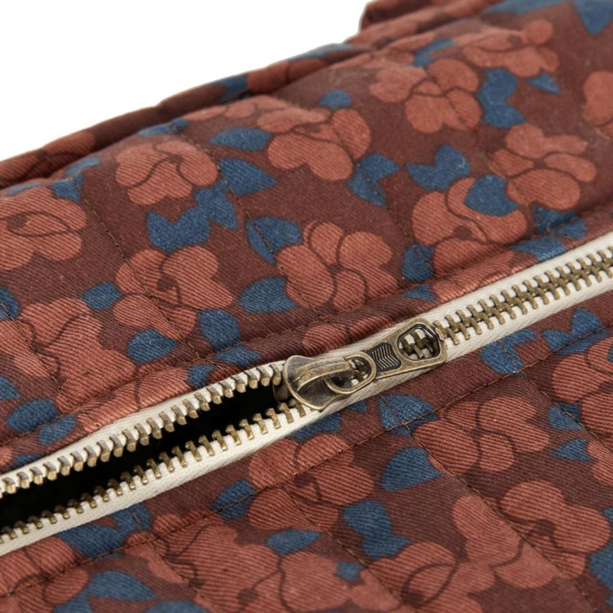Sac à langer imperméable HYDE PARKNobodinoz maroon poppies