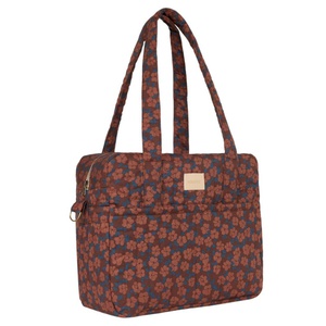 Sac à langer imperméable HYDE PARKNobodinoz maroon poppies