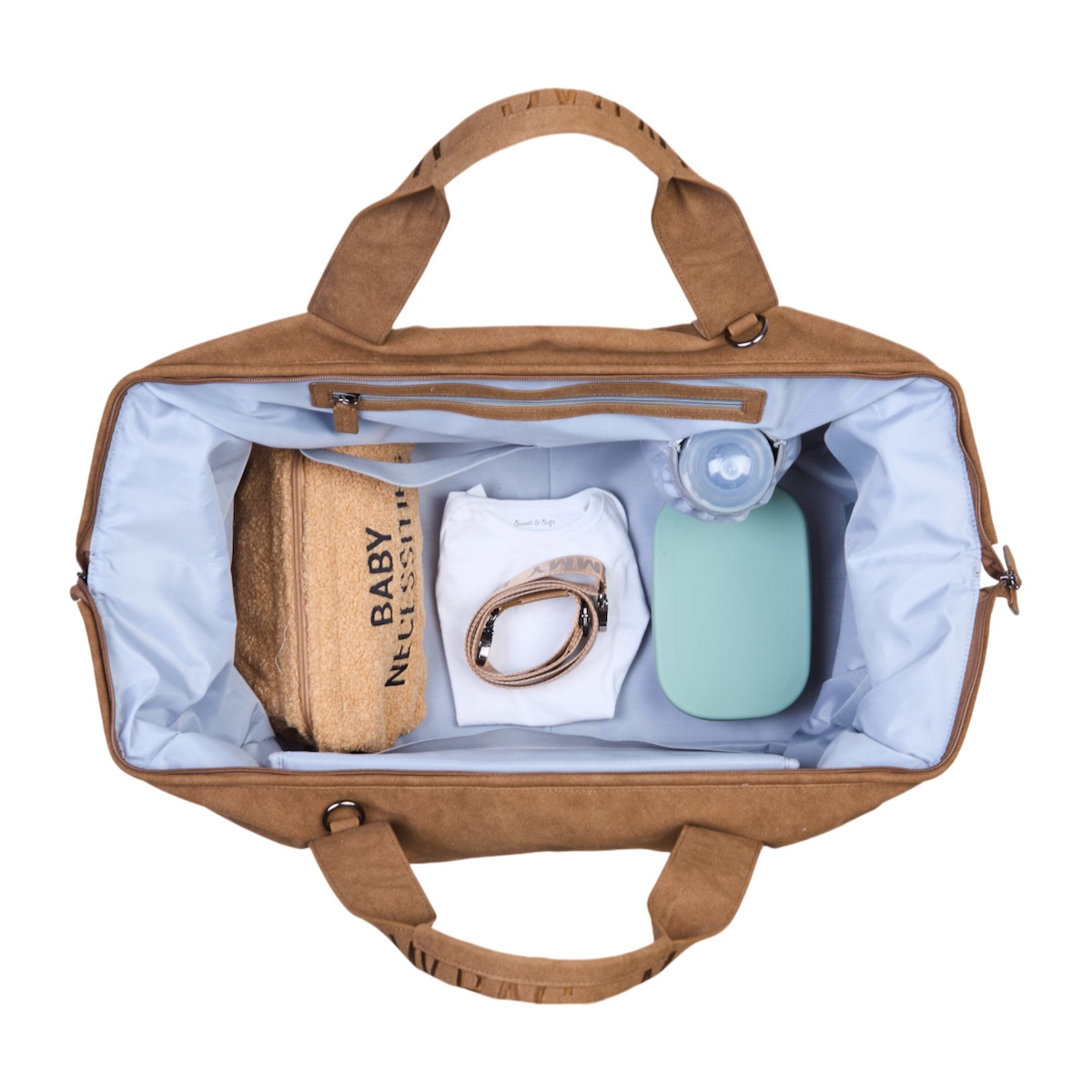 Sac à langer MOMMY CLUB SIGNATURE PRESTIGE Childhome Noisette