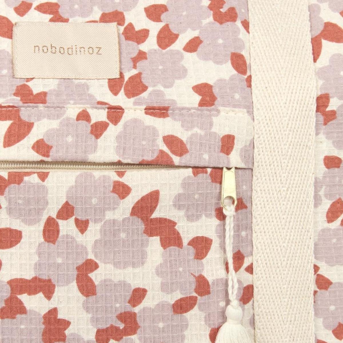 Sac à langer OPERA Nobodinoz mauve sakura