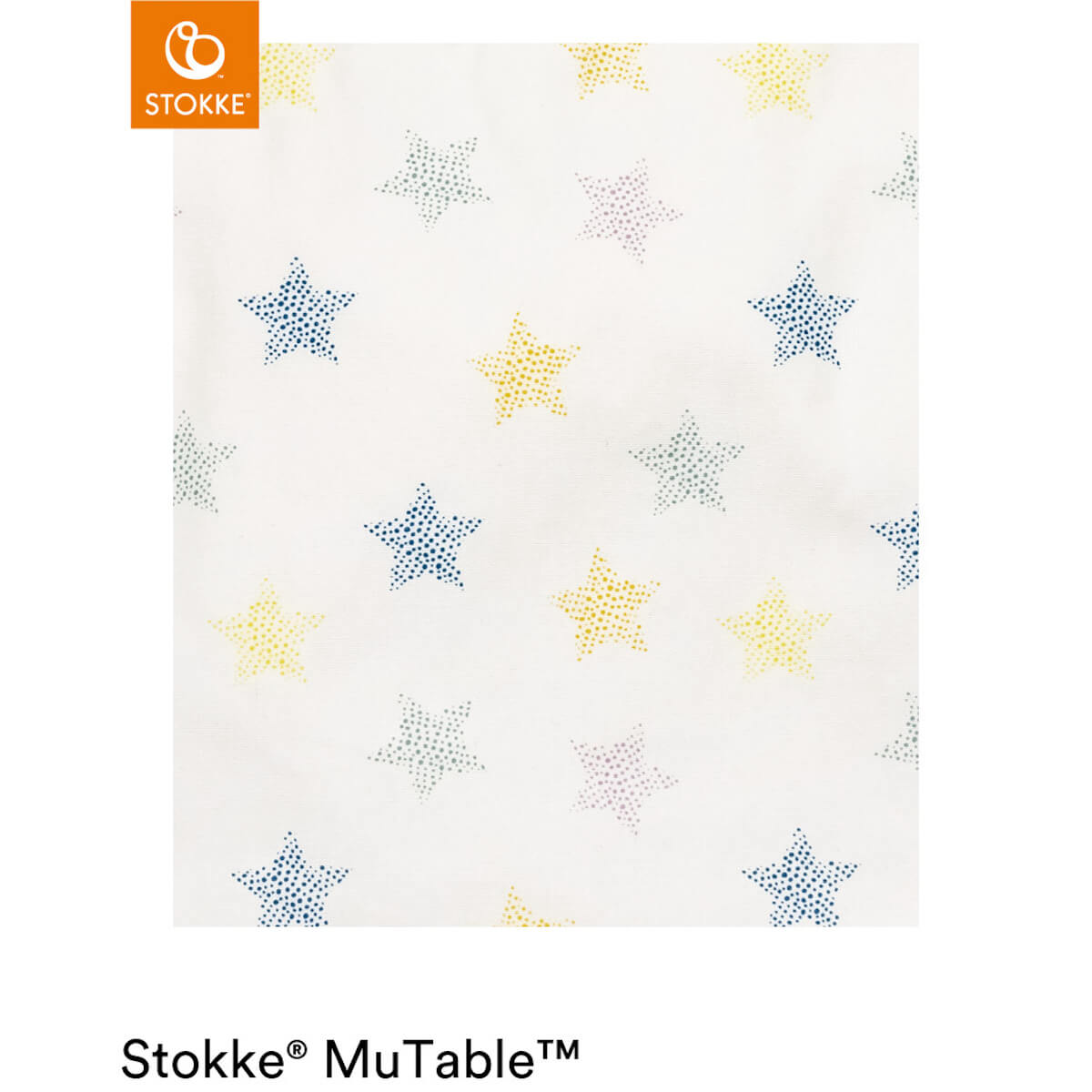Sac de rangement MUTABLE Stokke Multicolor stars