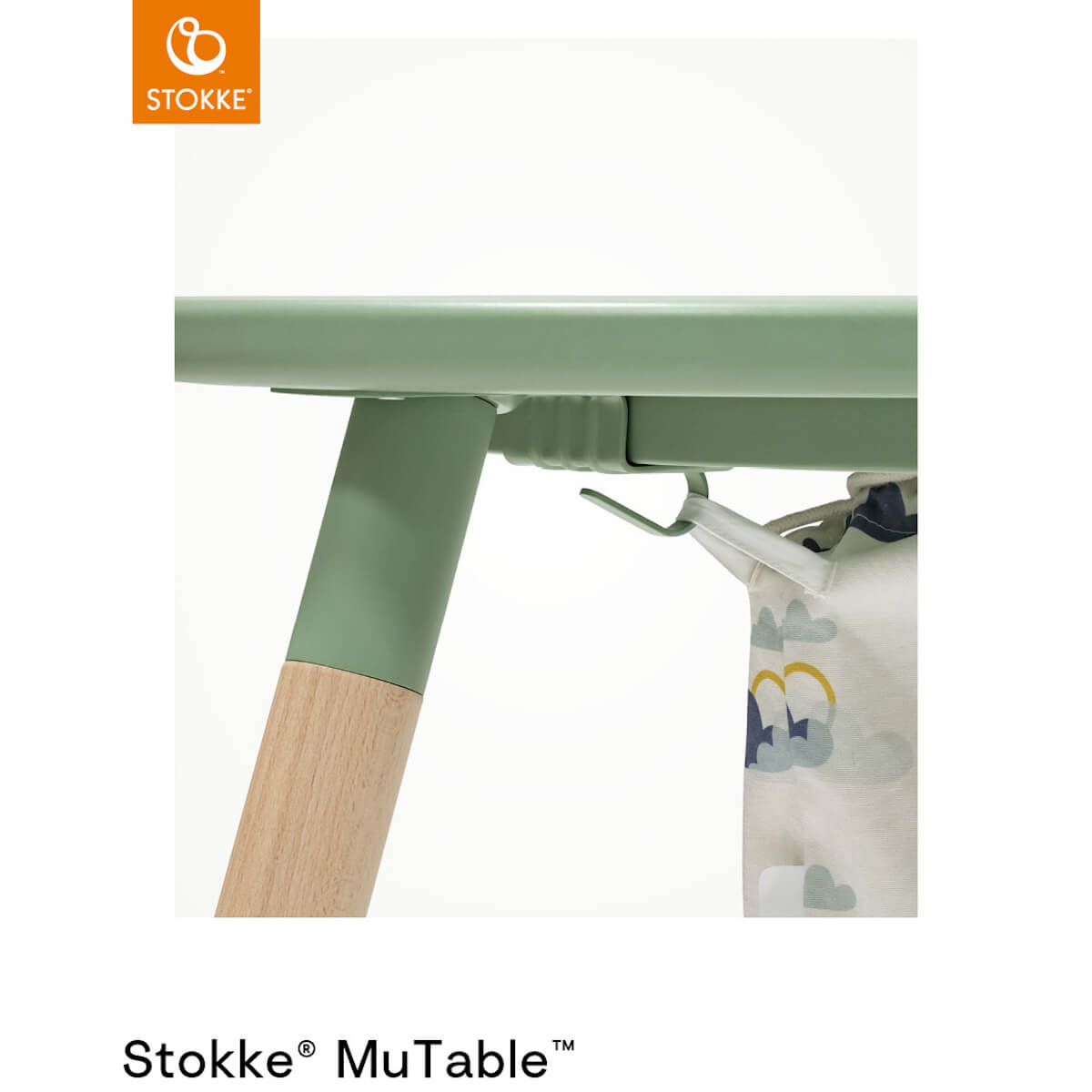 Sac de rangement MUTABLE Stokke Multicolor stars