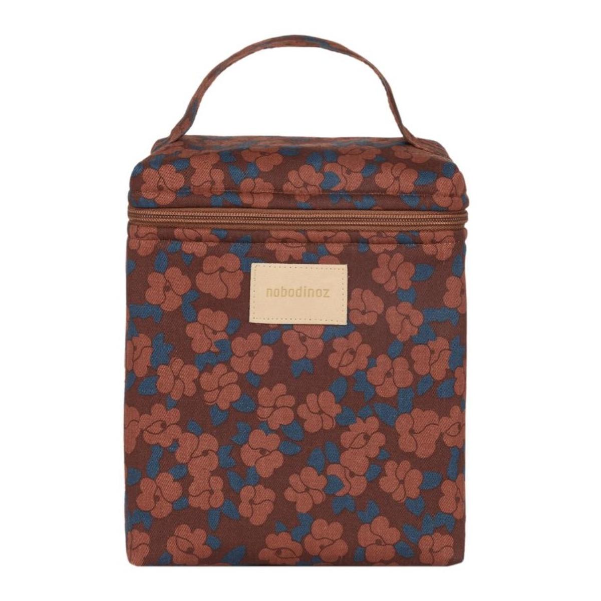 Sac isotherme HYDE PARK Nobodinozz maroon poppies