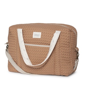 Sac maternité CAMILA Babyshower gofre cinamon