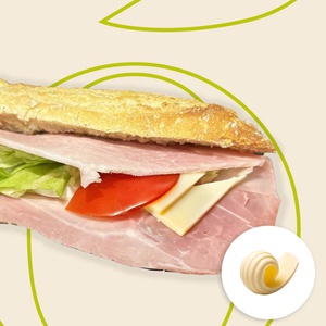 Sandwich Jambon Gouda 