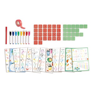 Set actividades LETRAS Y NÚMEROS Hape