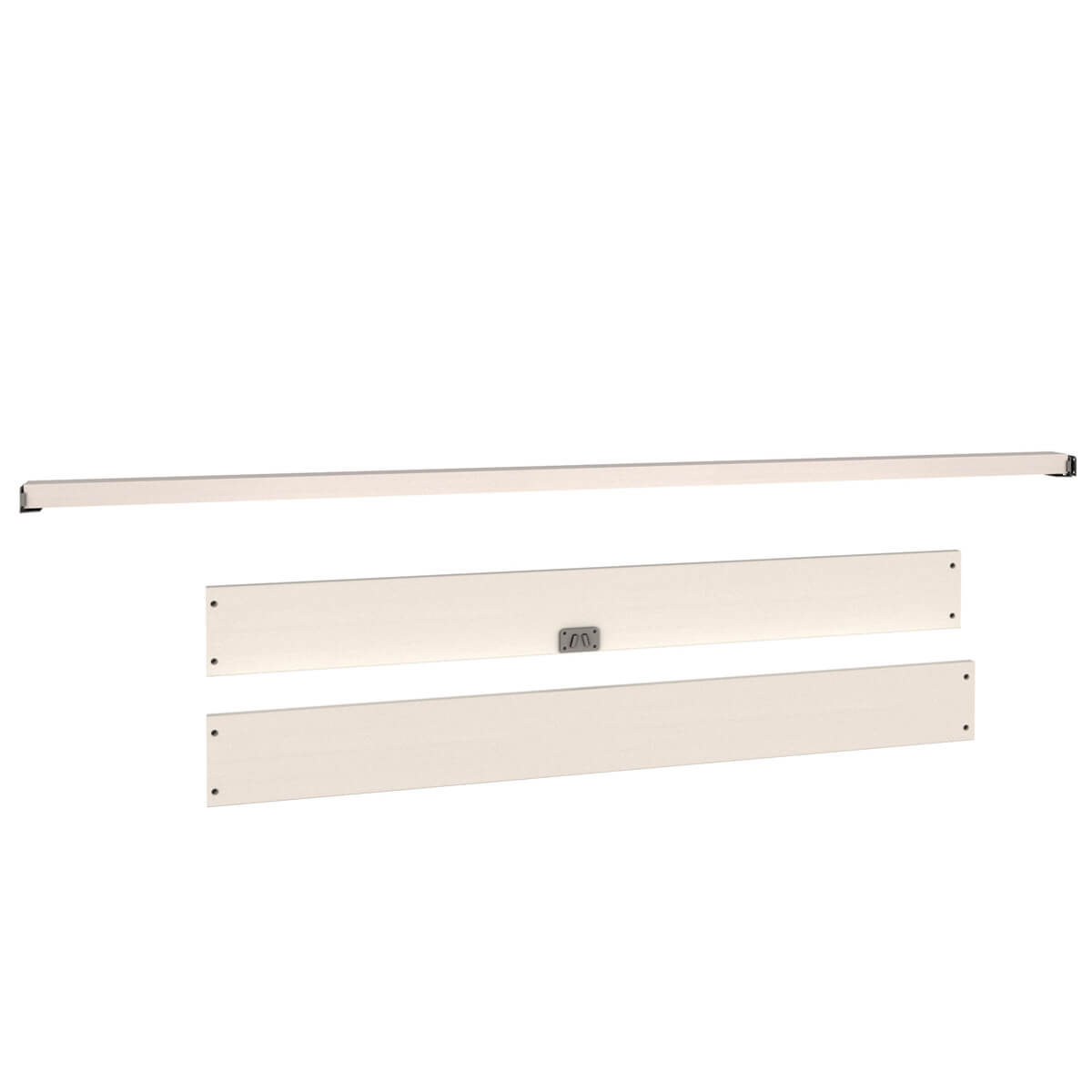 Set de 2 pcs 15x144cm pour lit 140x200cm DESTYLE de Breuyn blanchi