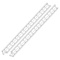 Set de 2 pieds 184cm pour lits Montessori - mezzanine - twin-over-full - baldaquin - 5 in1 - Bruno DESTYLE de Breuyn hêtre laqué blanc