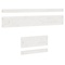 Set de base lit 90cm Twin-over-Full DESTYLE de Breuyn laqué blanc