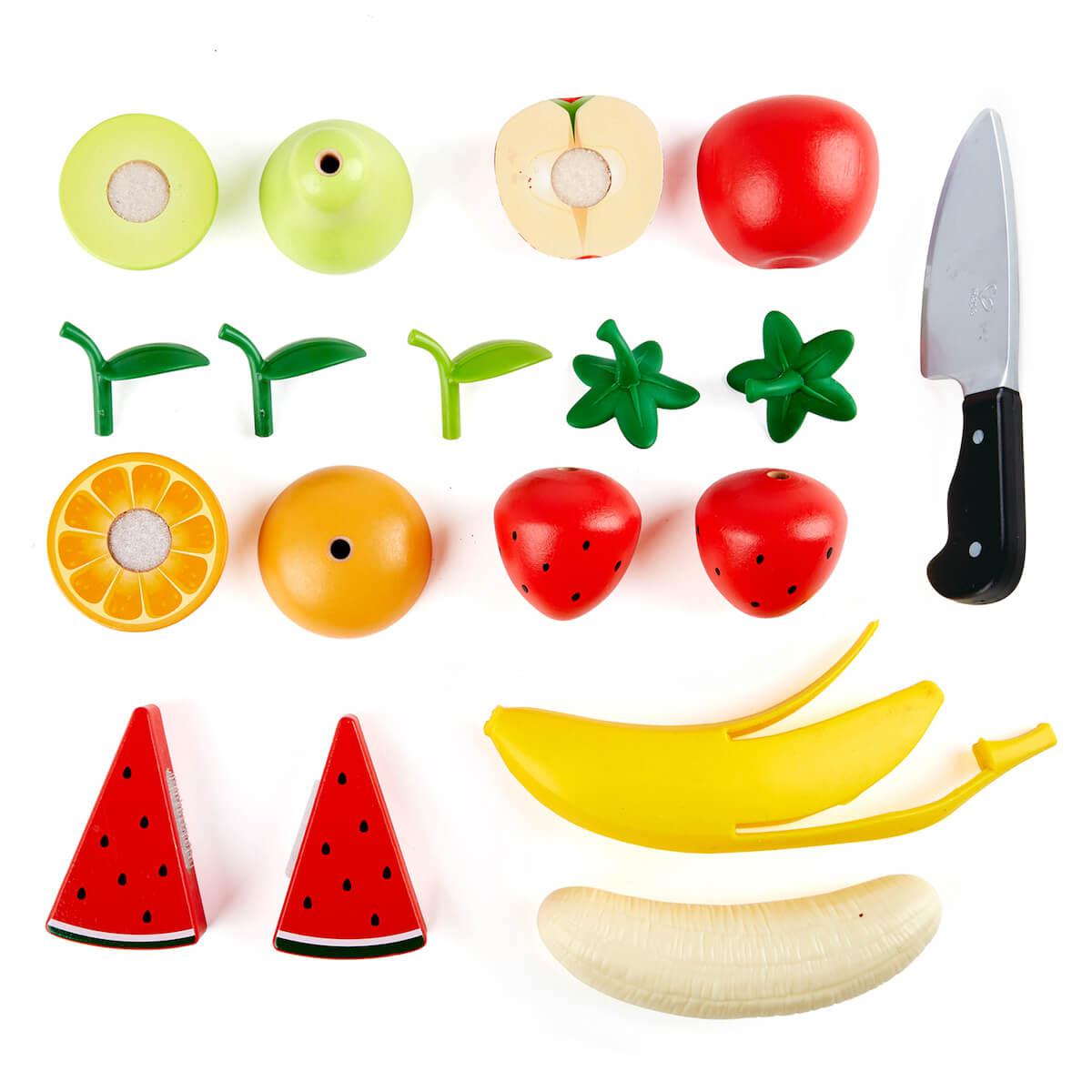 Set juego frutas Hape