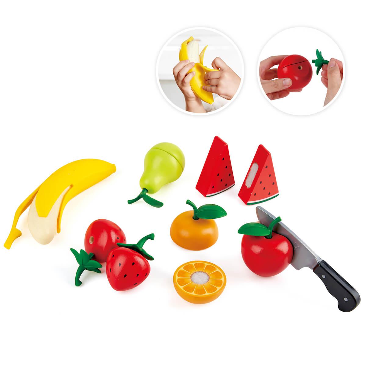 Set juego frutas Hape