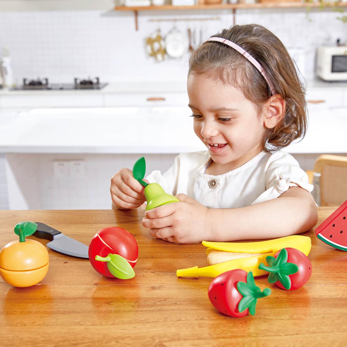 Set juego frutas Hape