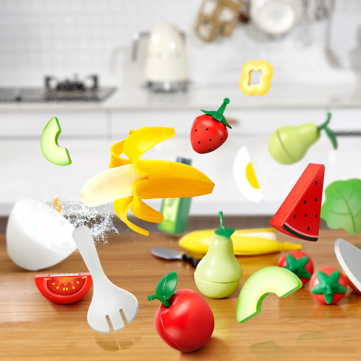 Set juego frutas Hape