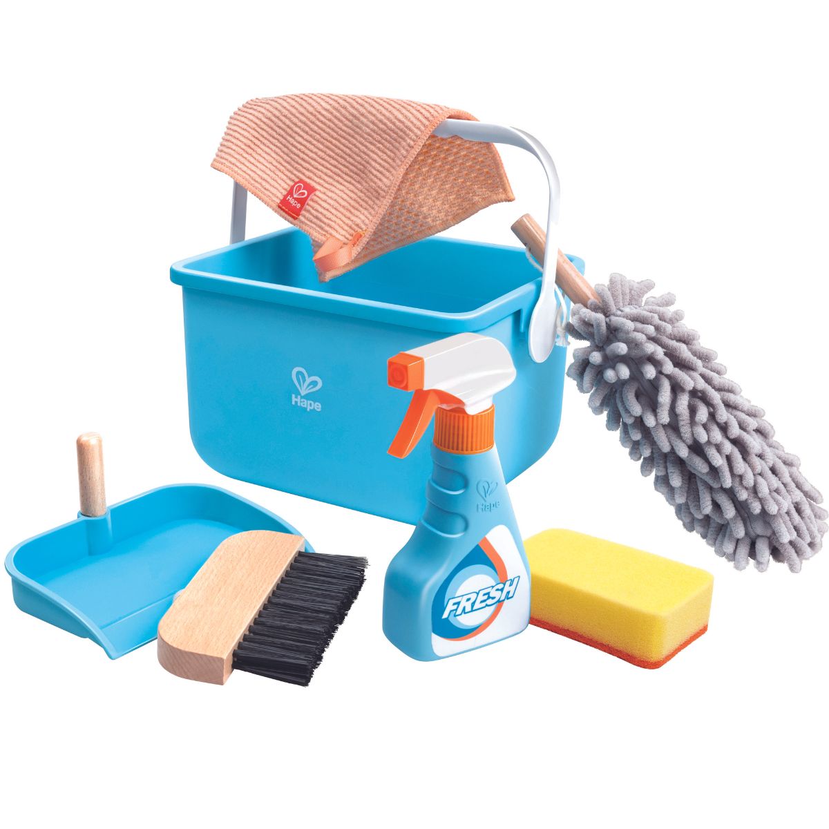 Set juego limpieza cubo CLEAN UP BUCKET Hape