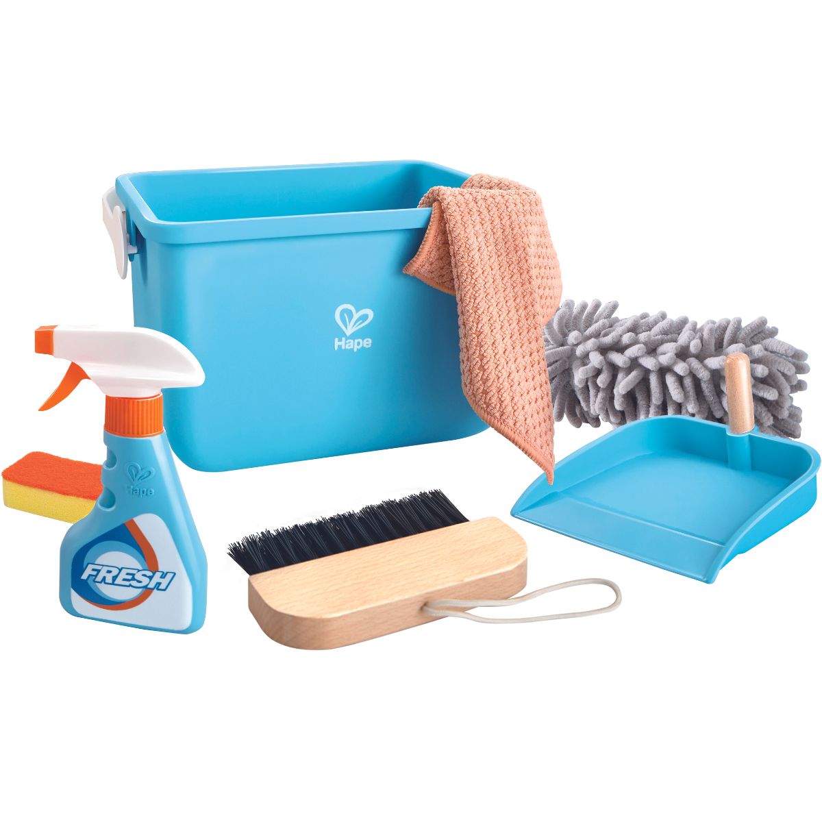 Set juego limpieza cubo CLEAN UP BUCKET Hape