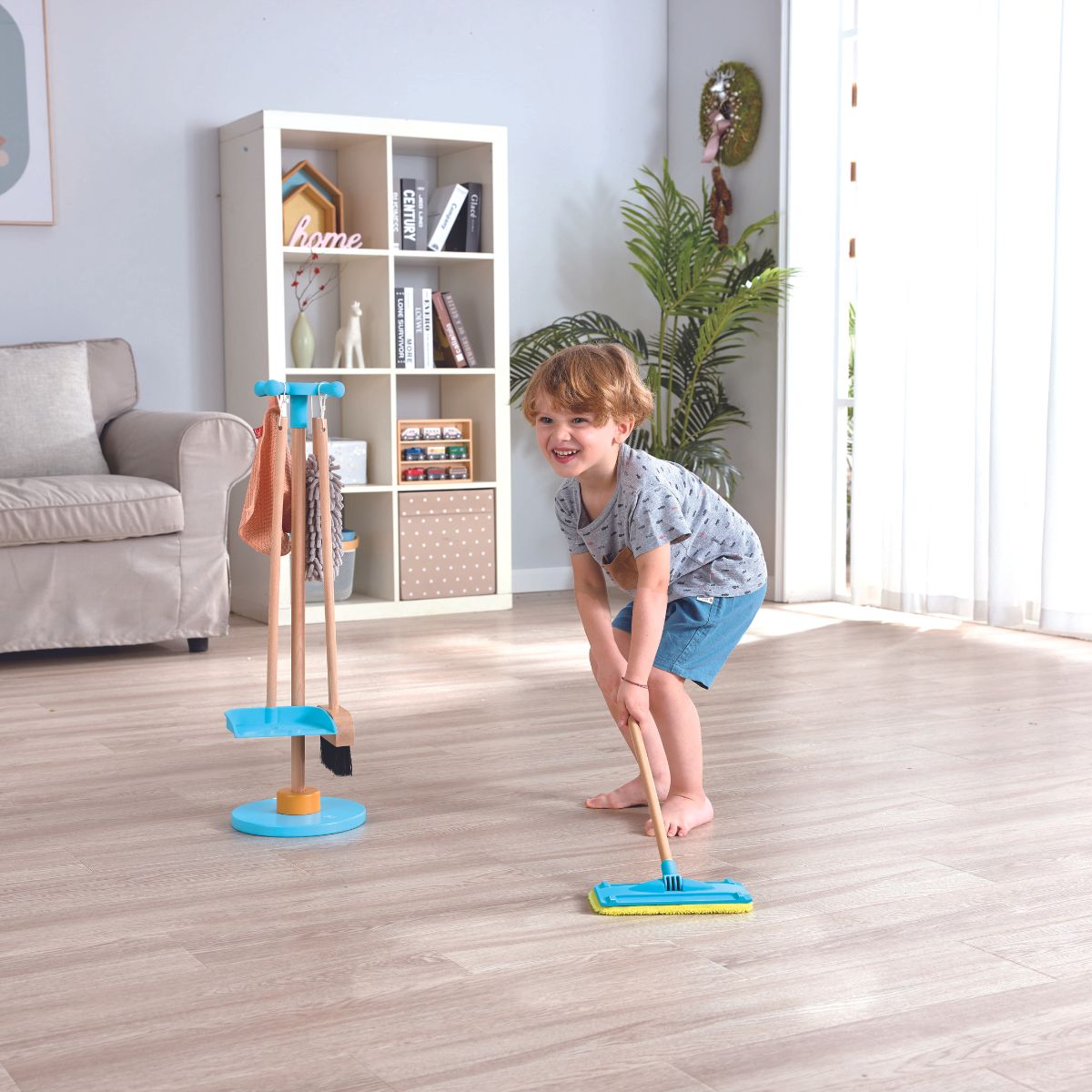 Set juego limpieza escoba CLEAM UP BROOM Hape