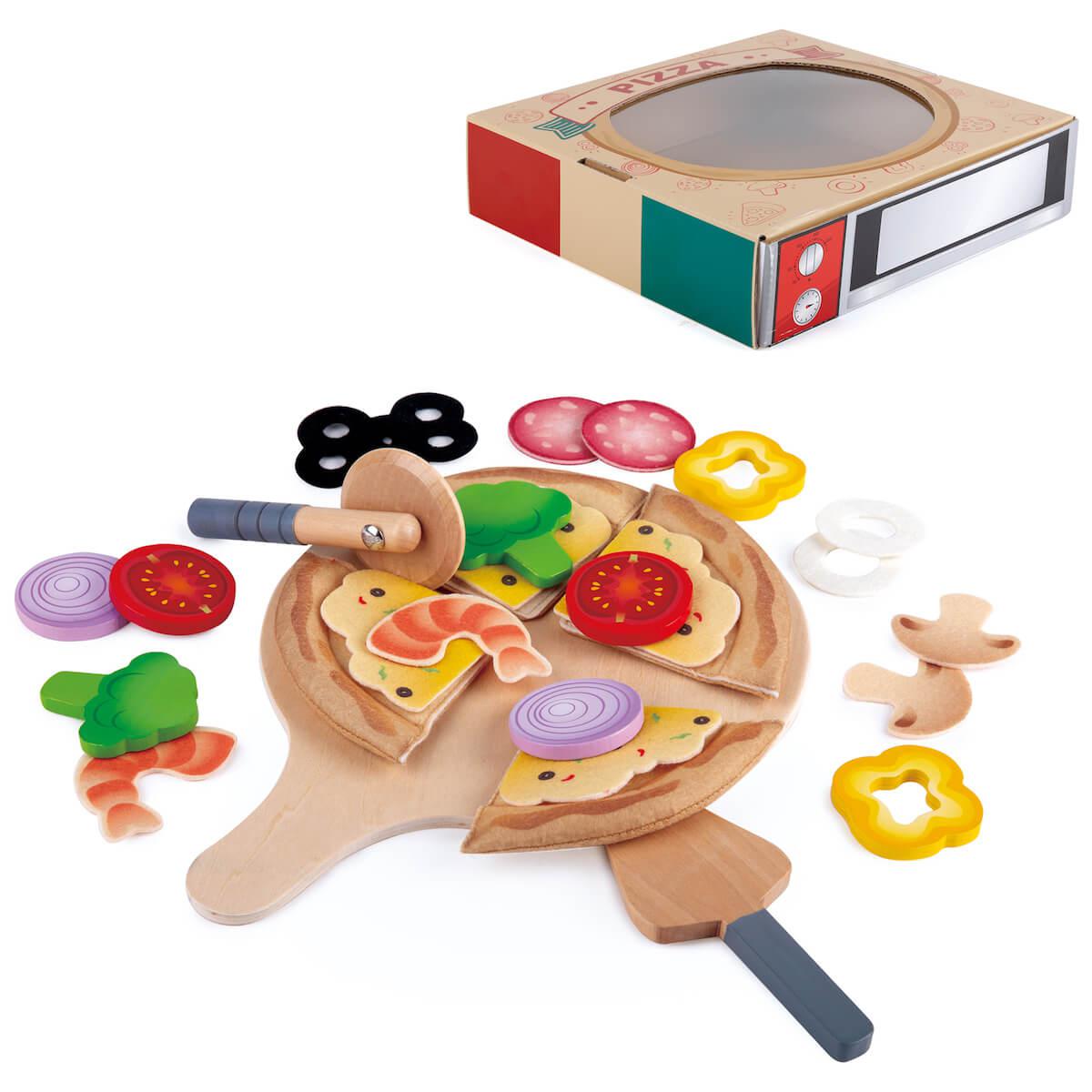 Set juego pizza Hape