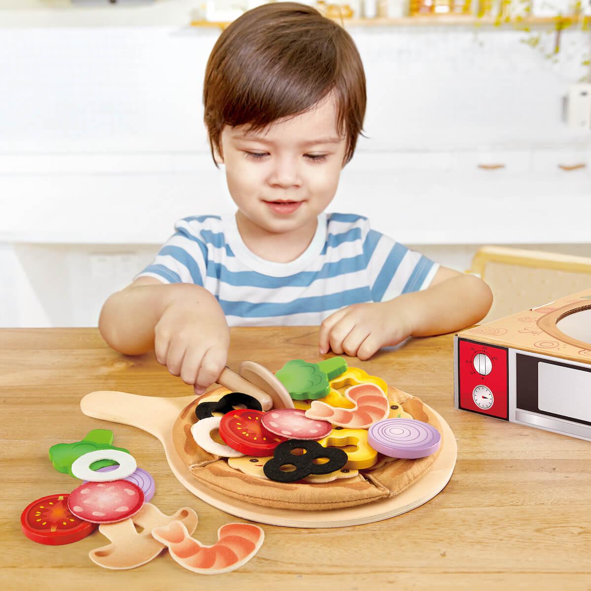 Set juego pizza Hape