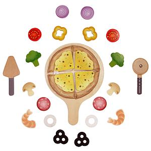 Set juego pizza Hape