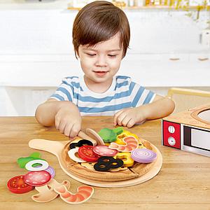 Set juego pizza Hape