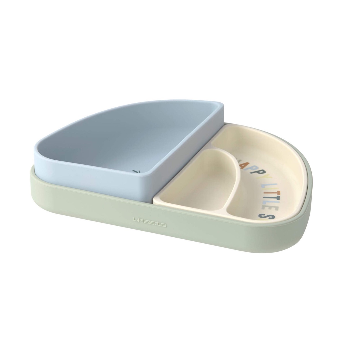 Set vaisselles Silicone Happy Fruits Lemon Laessig