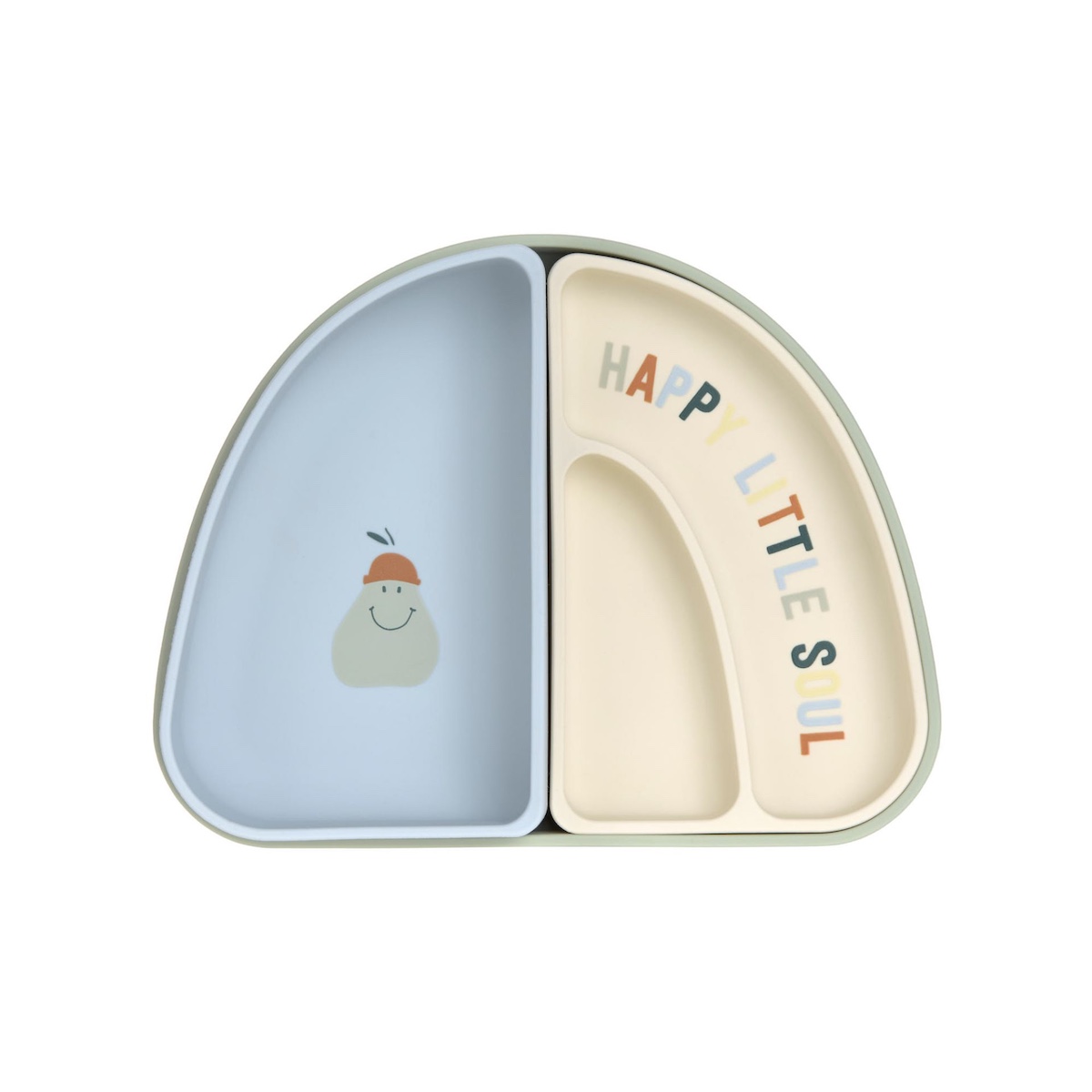 Set vaisselles Silicone Happy Fruits Lemon Laessig