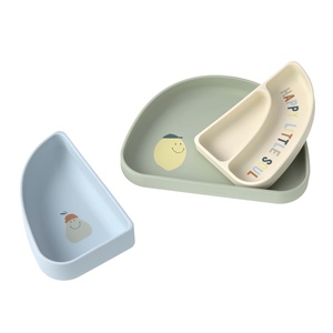 Set vaisselles Silicone Happy Fruits Lemon Laessig