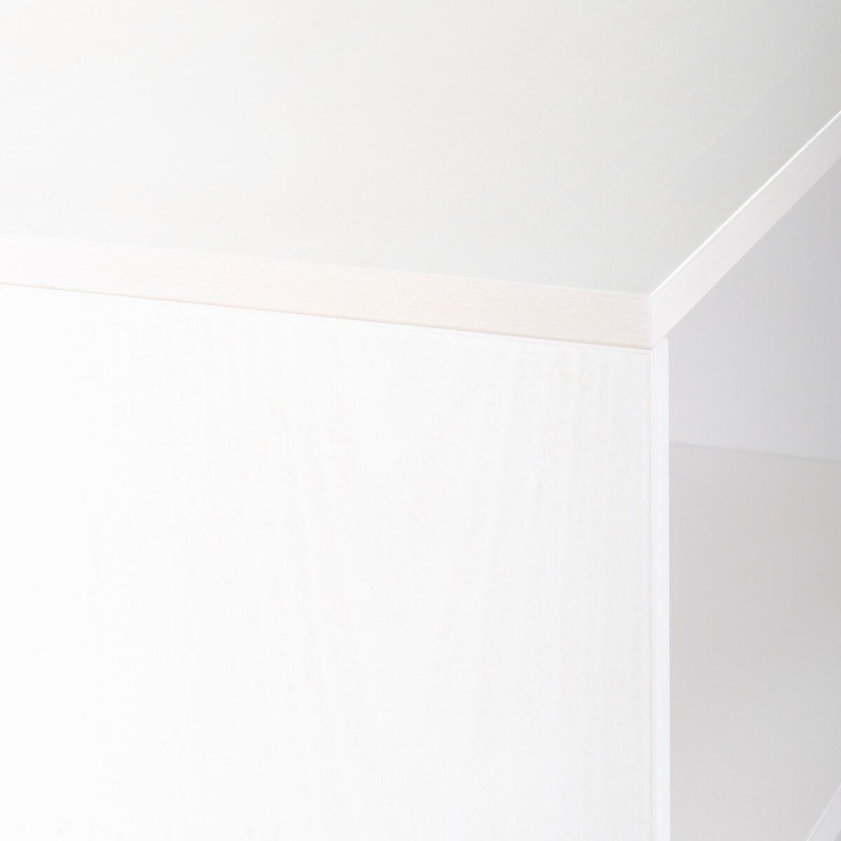 Shelf H 62,9cm with base, 1 shelf -DELUXE debreuyn, white