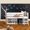 Shelf small KASVA Mdf white lacquered