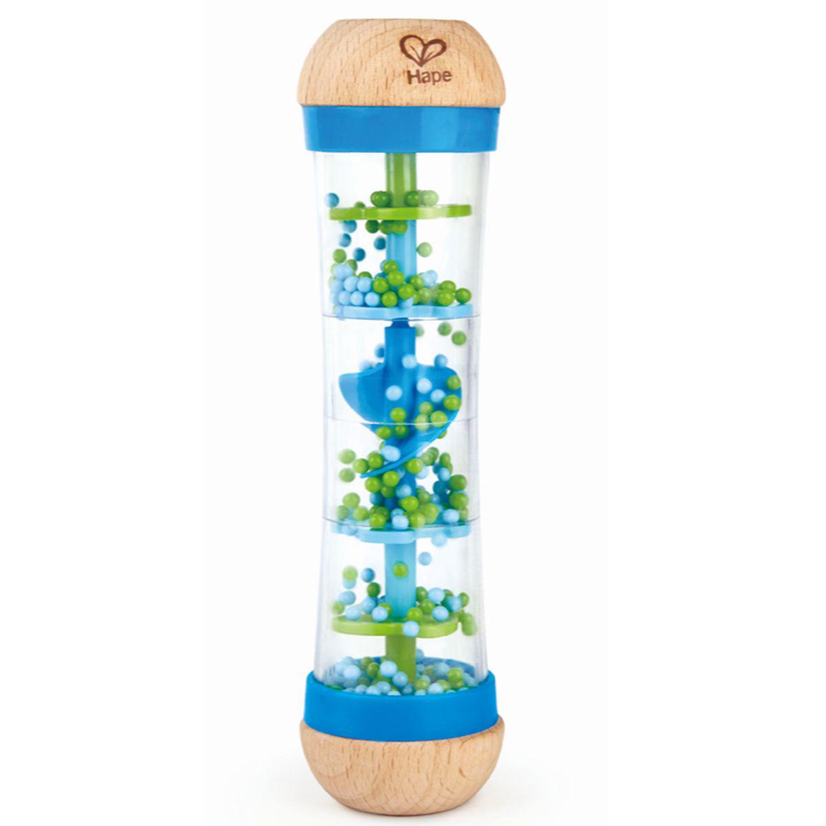 Sonajero BEADED RAINDROPS Hape blue