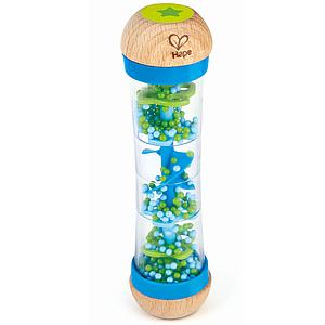 Sonajero BEADED RAINDROPS Hape blue