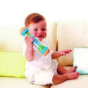 Sonajero BEADED RAINDROPS Hape blue