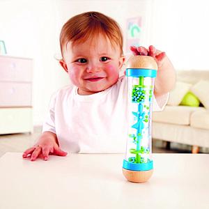 Sonajero BEADED RAINDROPS Hape blue