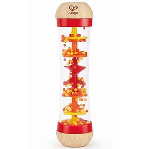 Sonajero BEADED RAINDROPS Hape red