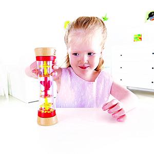 Sonajero BEADED RAINDROPS Hape red