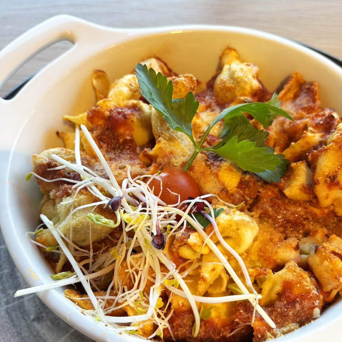 Sorrisi ricotta et épinards
