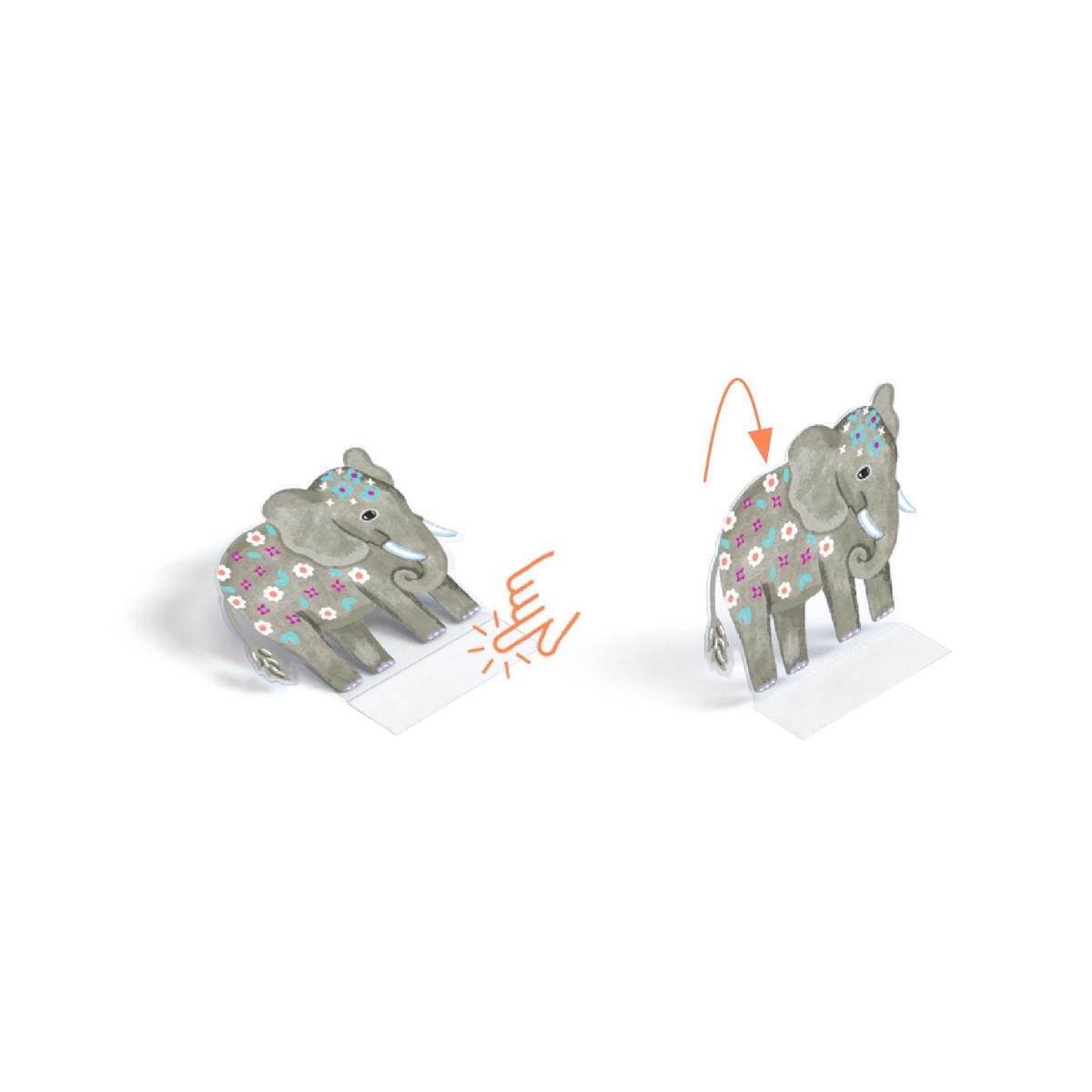 Stickers à relever - Animaux Djeco