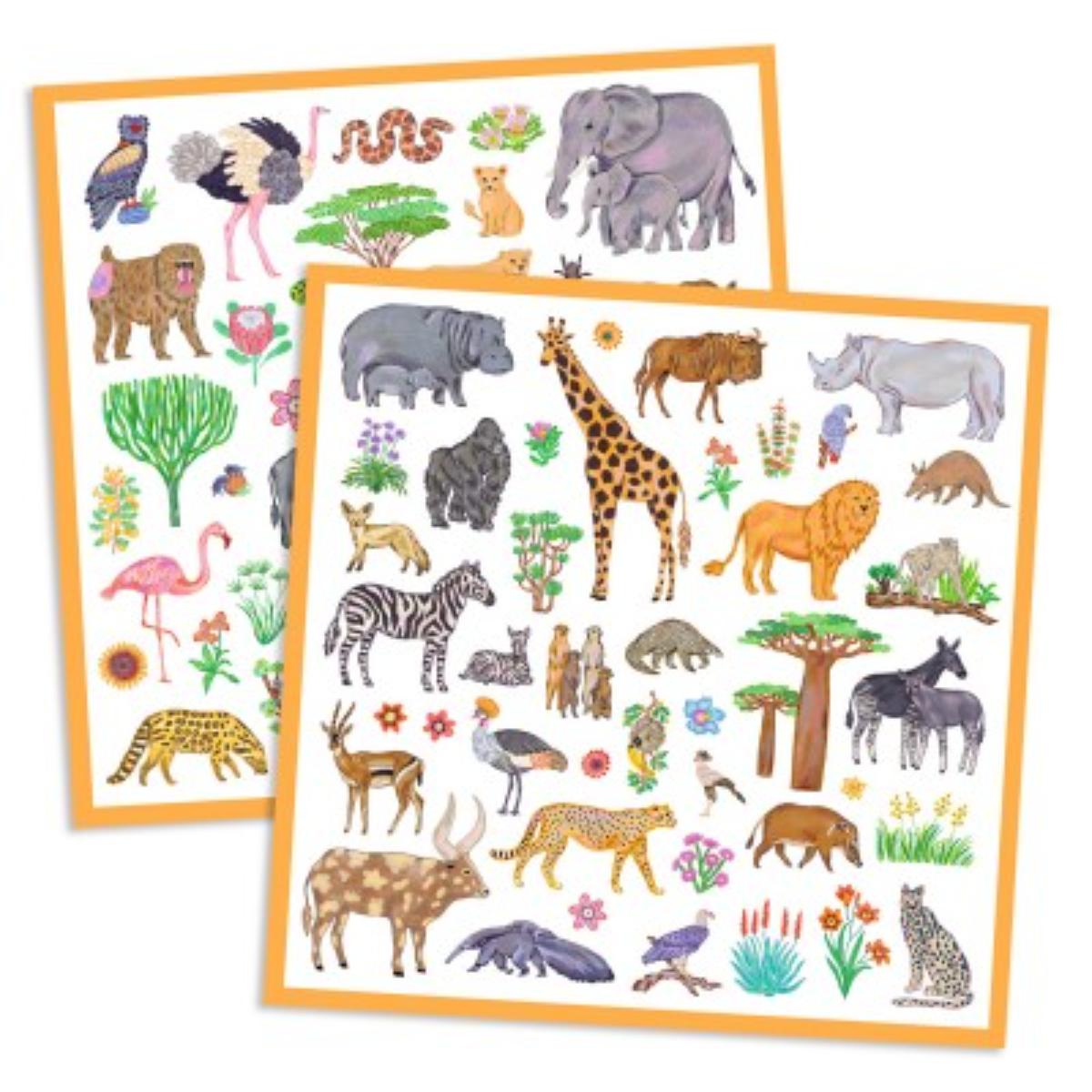 Stickers Kenya Djeco