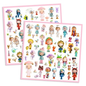Stickers Le petit monde des Tinyly Djeco