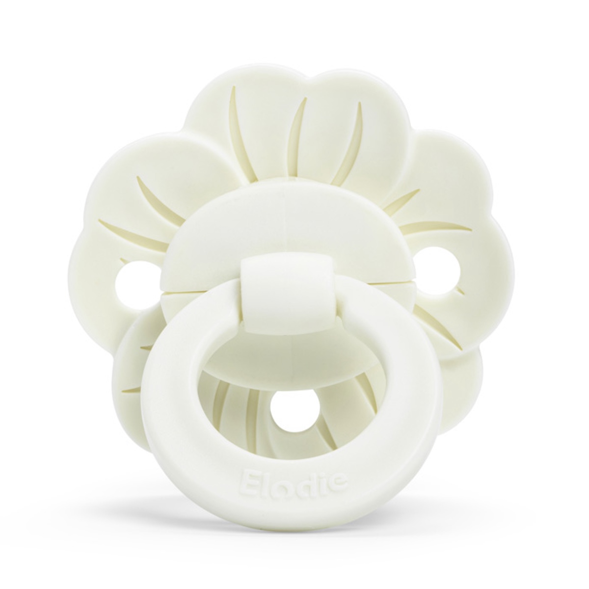 Sucette Silicone 3m+ BINKY BLOOM Elodie vanilla white