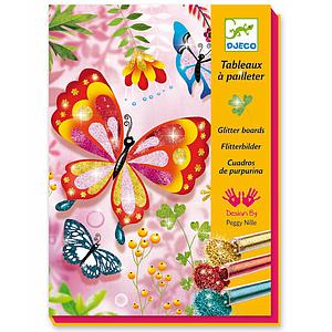 Tableau à pailleter PAPILLONS À PAILLETTES Djeco