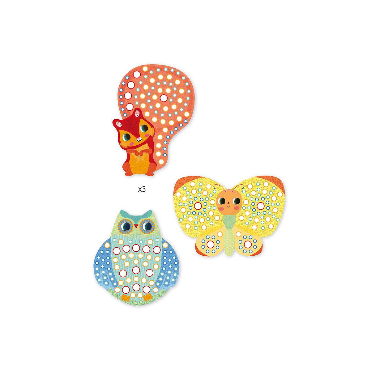 Taller collages 3-6Y MILFIORI Djeco