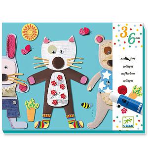 Taller collages 3-6Y PARA PEQUEÑOS Djeco