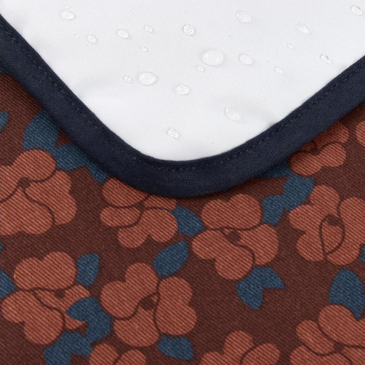 Tapis à langer HYDE PARK Nobodinoz maroon poppies