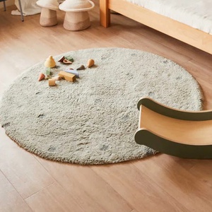 Tapis rond 140cm DOT Lorena Canals Blue Sage