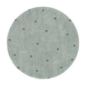 Tapis rond 140cm DOT Lorena Canals Blue Sage