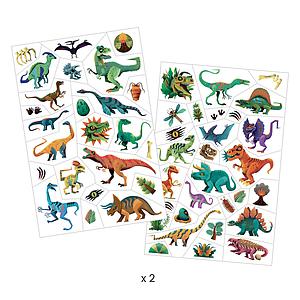 Tatouages Dino club BODY ART Djeco