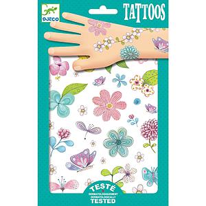 Tatuajes +3Y FLORES CAMPESTRES Djeco
